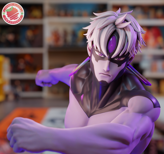 Jihi Evil Eye – Dandadan – STL 3D Print Files Pre-Supported + Lychee Scene