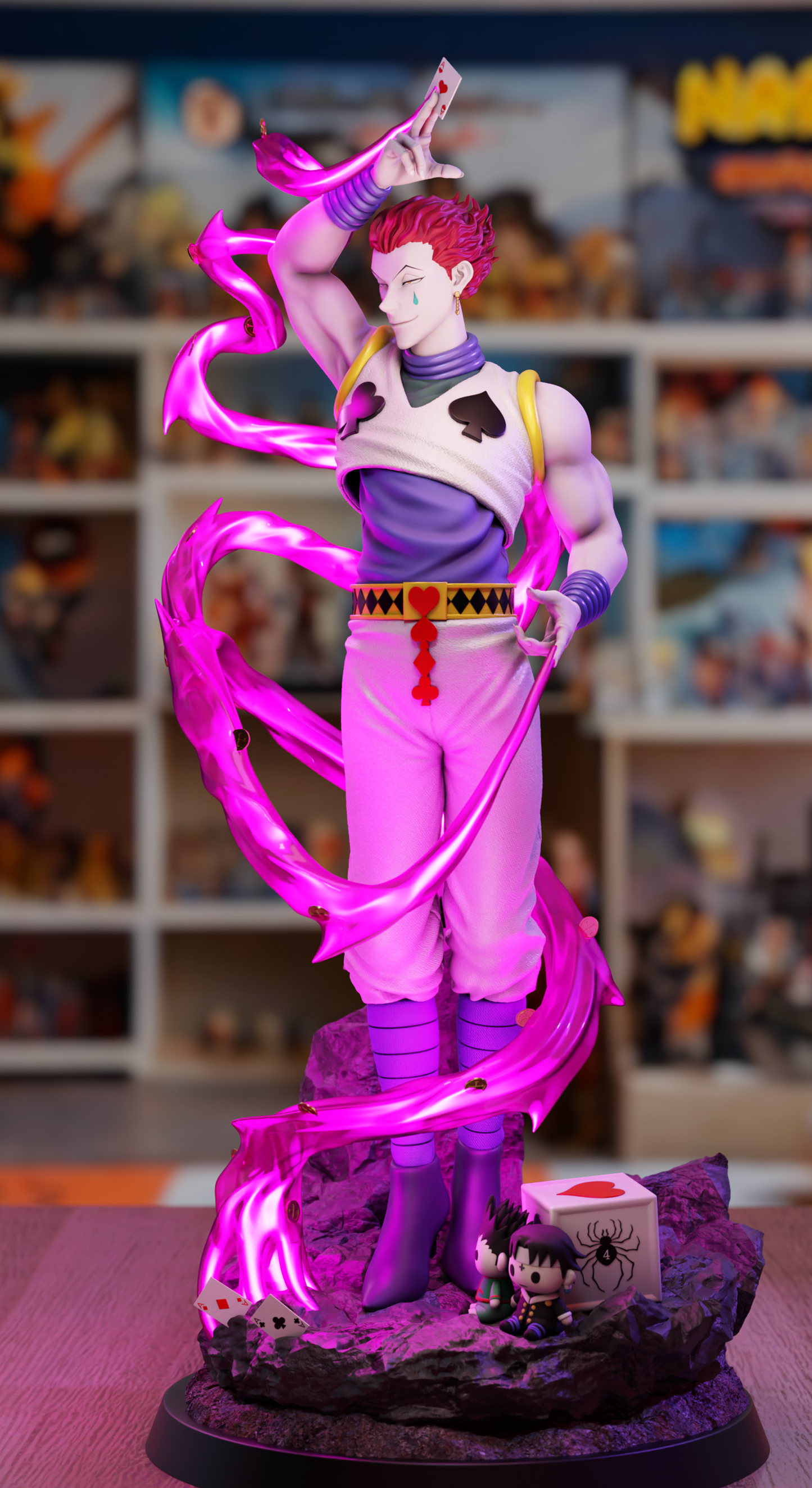 Hisoka – Hunter x Hunter Inspired | 3D Printable STL Figure