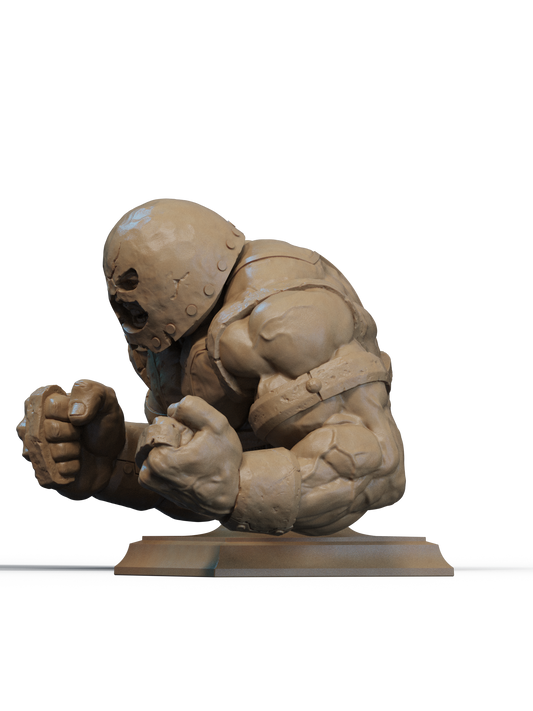 Juggernaut (Marvel) Bust 3D Print File: Unstoppable Force STL - 1:6 & 1:9 Scale Options