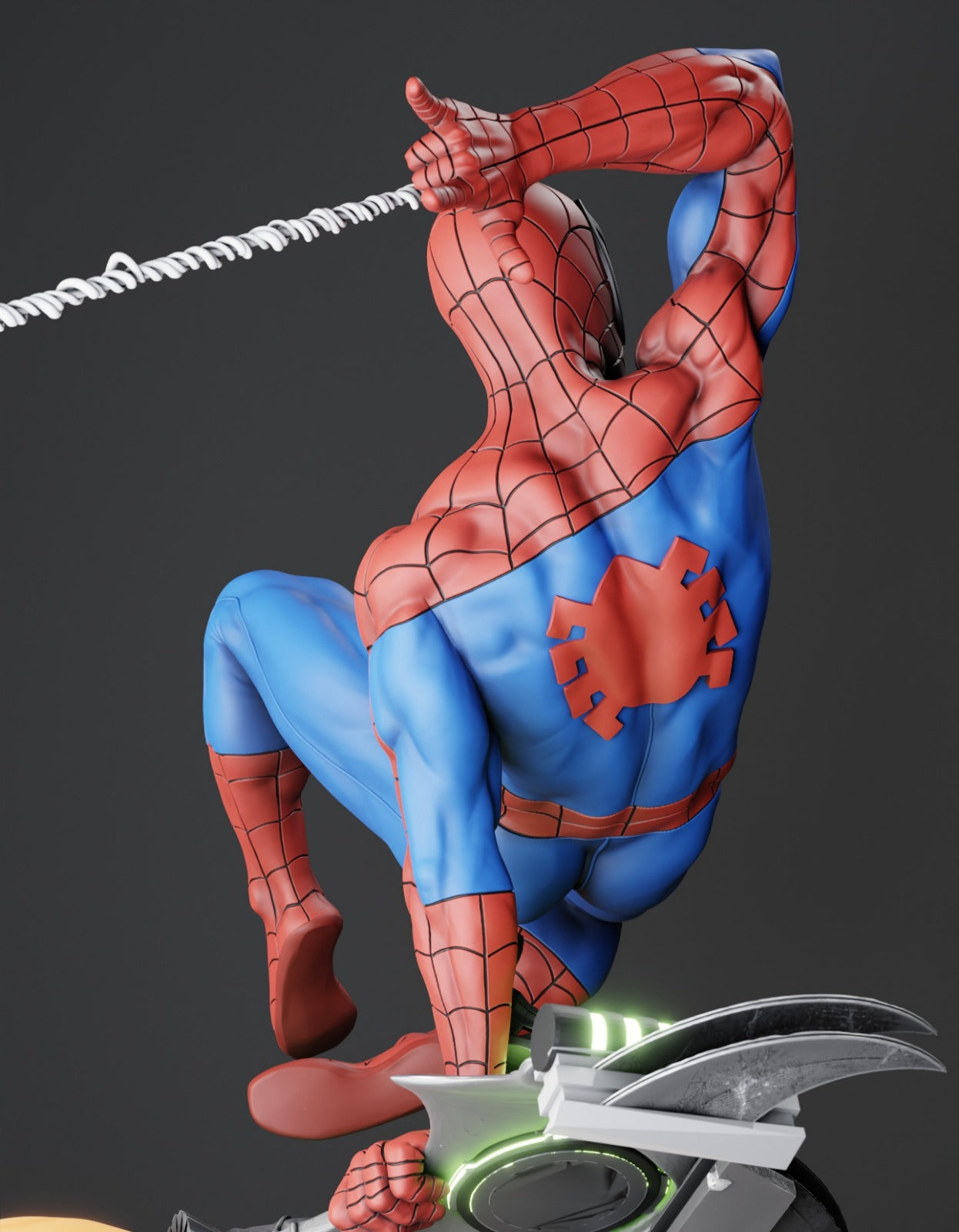 Spider-Man (Marvel Comics) 3D Print File: Iconic Web-Slinger STL - 1:4, 1:6, 1:9, 1:12 Scale Options - Ready-to-Print, Split, Pre-Supported & Uncut