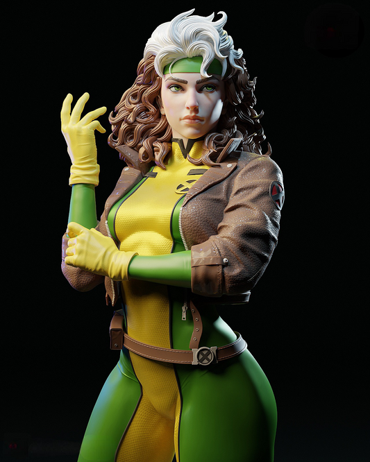 Free Rogue 3D Print File - X-Men Marvel STL