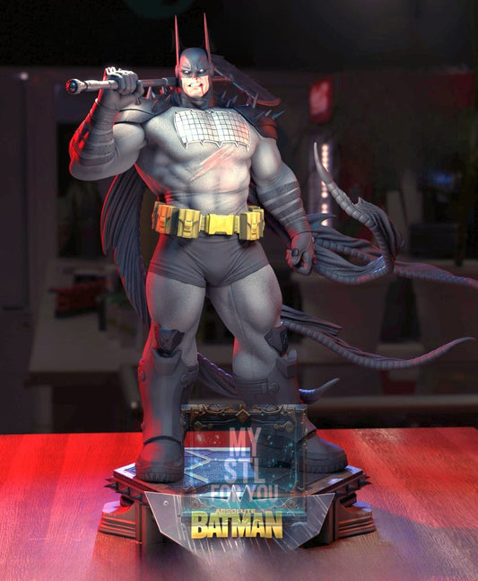 Absolute Batman | High-Detail 3D Print STL File | Pre-supported Model