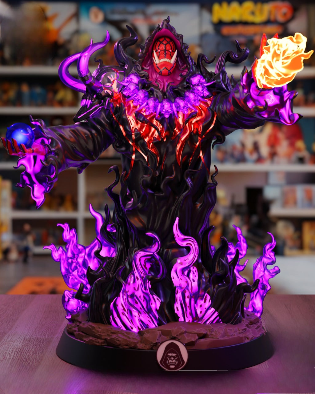 Tusk – Solo Leveling – STL 3D Print Files Full Body + Bust – Pre-Supported