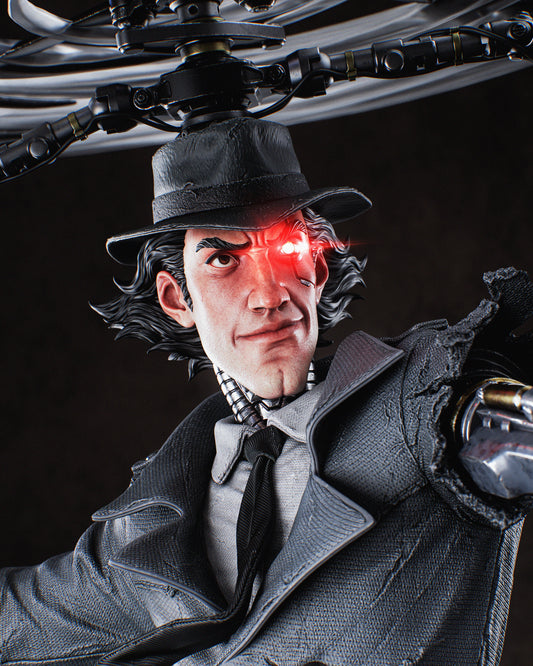 Inspector Gadget 3D Print File: Iconic Cartoon Hero STL - 1:9 & 1:6 Scale Options - Ready-to-Print, Split, Pre-Supported