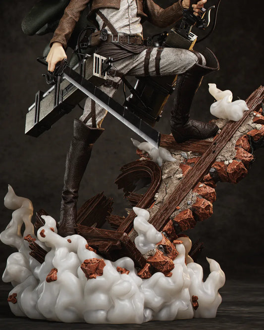 Levi Ackerman Anime Statue STL – 1/6 & 1/9 Scale, Presupported + Uncut