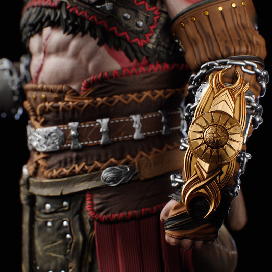 Krotos (God of War Inspired / Mighty Warrior) 3D Print Model - Pre-Supported & Uncut STL/LYS