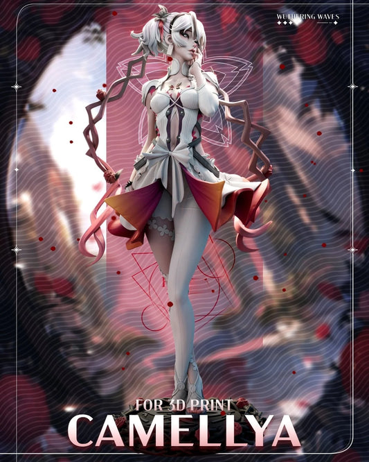 Camellya NSFW – 3D Printable STL Model | Inspired by Wuthering Waves