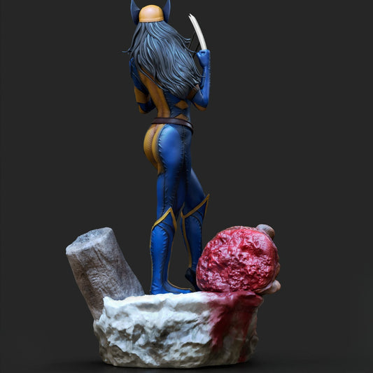 X-23 (X-Men) 3D Print File: Adamantium Claws Mutant STL - 1:6, 1:9, 1:12 Scale Options - Pre-Supported & Uncut - Fierce Digital Collectible