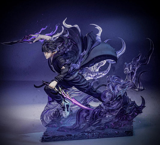 Sung Jin-Woo Solo Leveling 3D Model - Dynamic Action Pose (Digital Download)