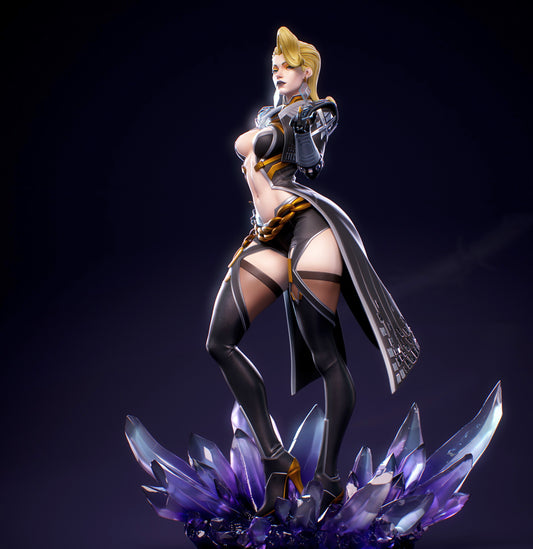 Emma Frost – 1/7 Scale STL Figure for 3D Printing (Digital Product)