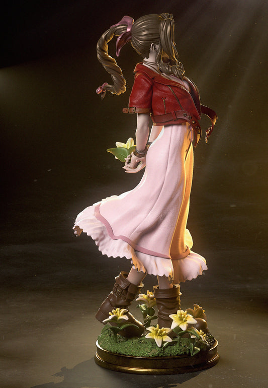 Aerith Gainsborough STL File – Final Fantasy VII 3D Model | 1/6 Scale Pre-Supported & Easy Print