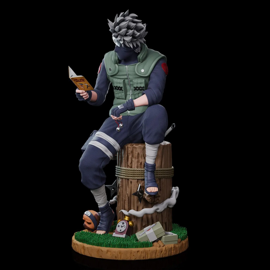 Kakashi Hatake – Reading Diorama – Naruto STL 3D Print Files