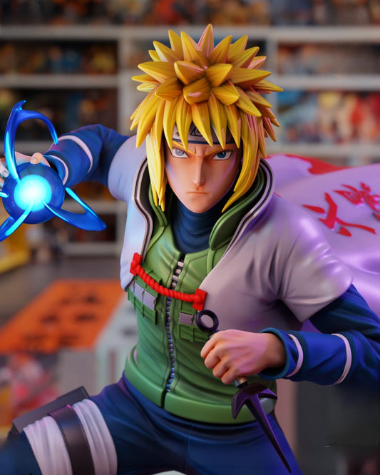Minato Namikaze premium STL figure for resin 3D printing