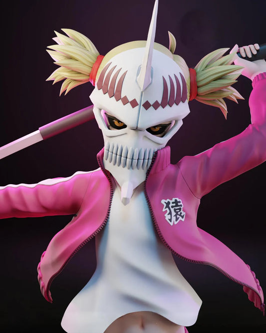Hiyori Sarugaki (Bleach) 3D Printable Statue – Fierce Shinigami STL File for Resin Printing