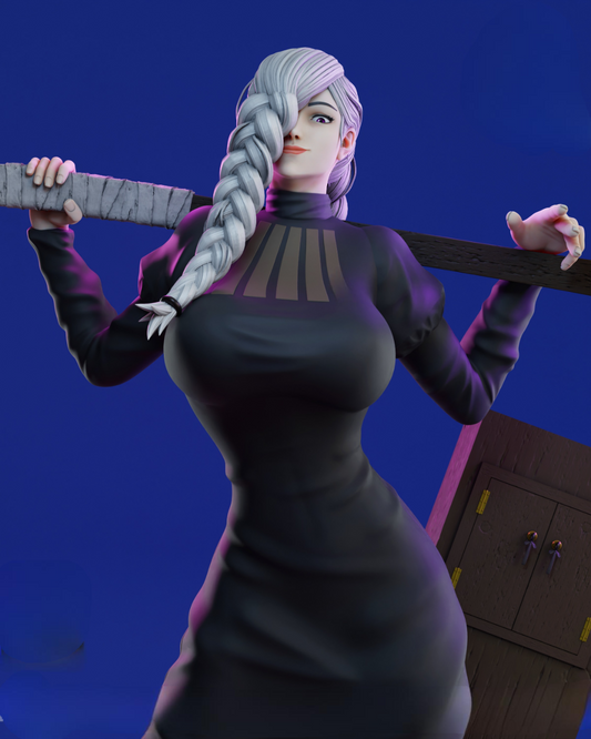 Mei Mei (Jujutsu Kaisen) 3D Printable Statue – Cunning Crow Master