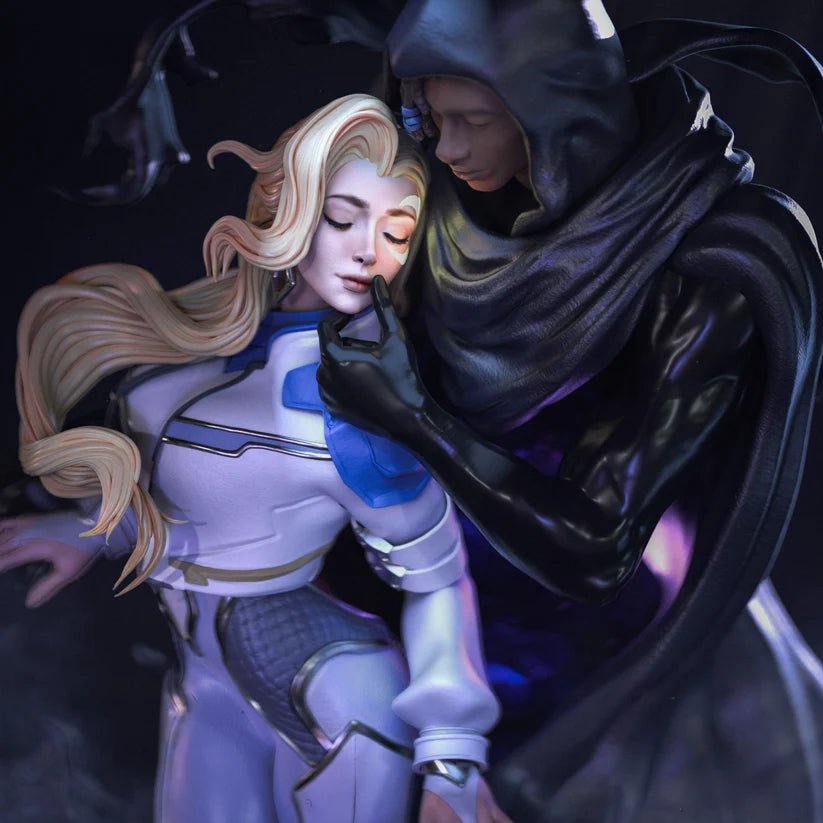 NSFW Cloak & Dagger: Pre-Supported STL Model for 1:6 Scale – Easy Print & Paint, 312mm Heroic Duo!