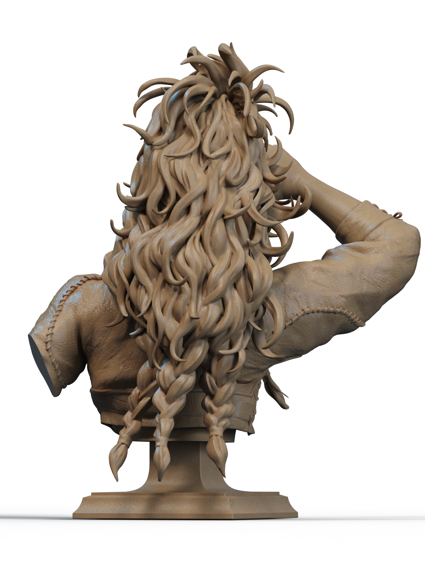 Gemma (Monster Hunter Wilds) Bust 3D Print File: Hunter Figure STL - 1:6 & 1:9 Scale Options
