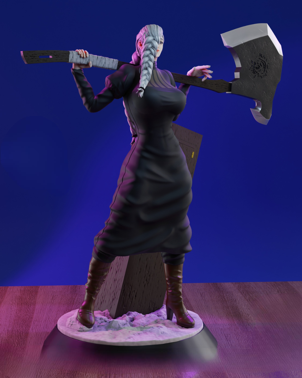 Mei Mei (Jujutsu Kaisen) 3D Printable Statue – Cunning Crow Master