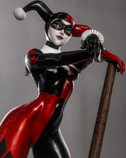 Harley Quinn | NSFW (DC Comics) STL for 3D Printing - 1:6 Scale - Pre-Supported