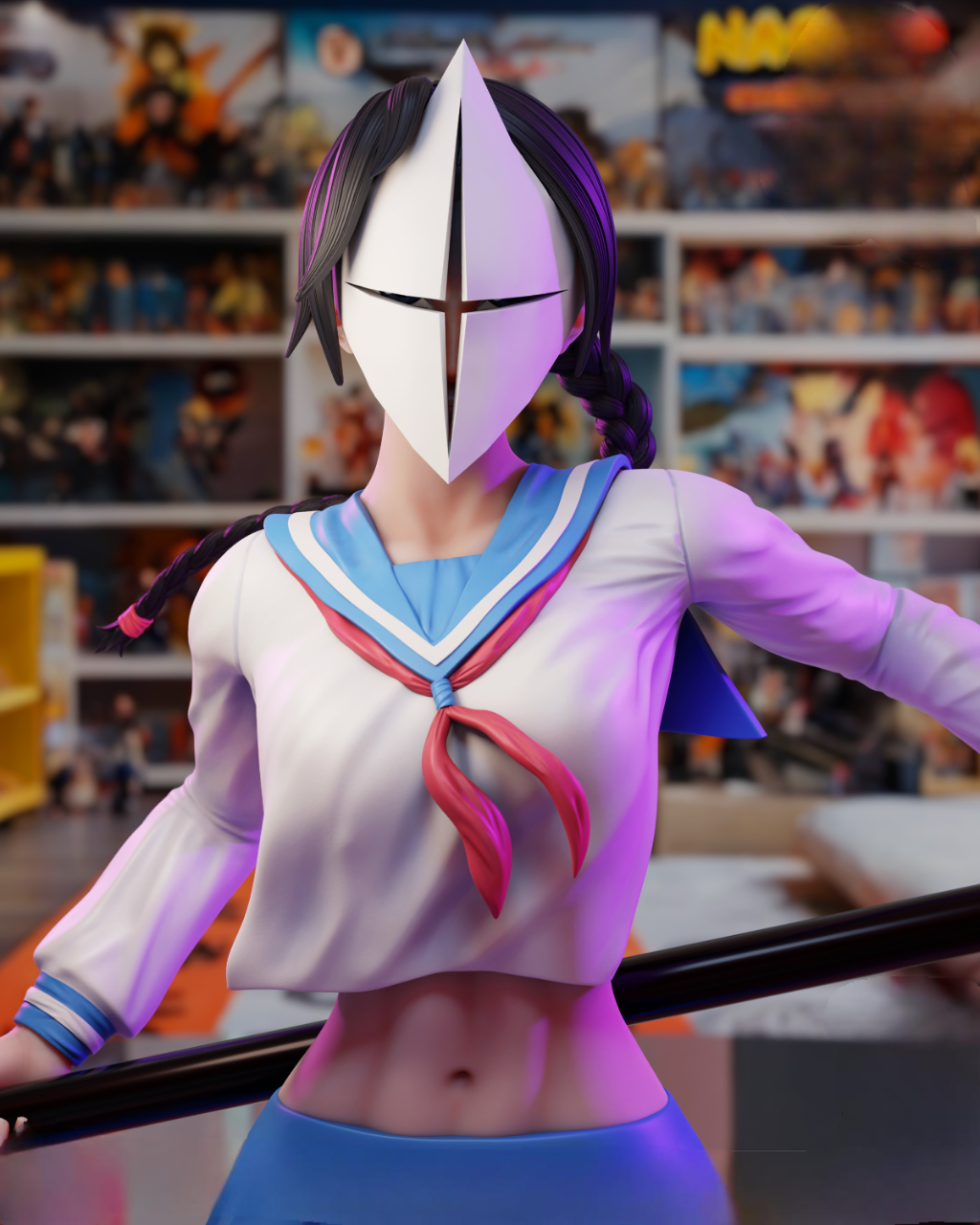 Lisa Yadōmaru - Bleach - STL 3D Print Files