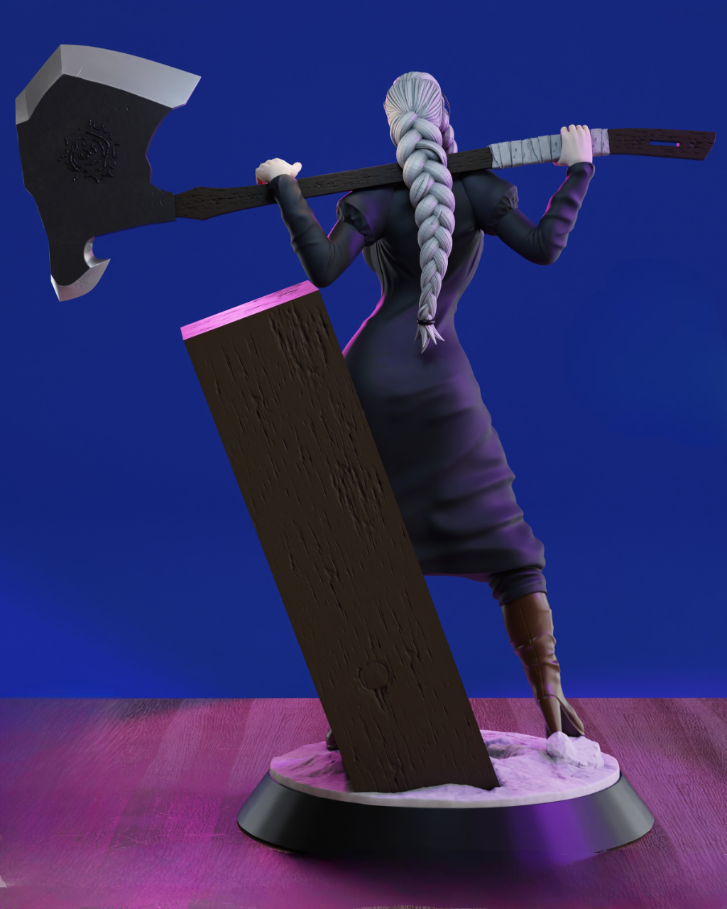 Mei Mei (Jujutsu Kaisen) 3D Printable Statue – Cunning Crow Master