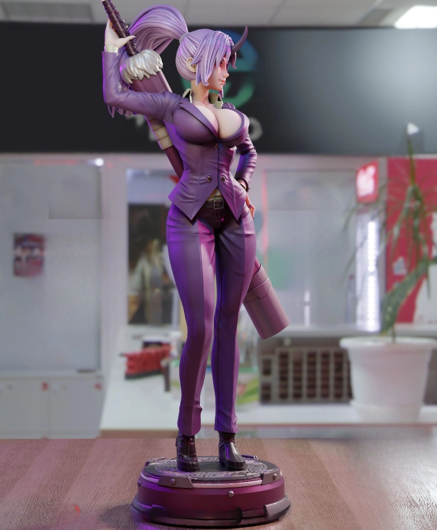 Shion NSFW – Tensei Shitara Slime Datta Ken STL Figure | 3D Print STL + Pre-Supported