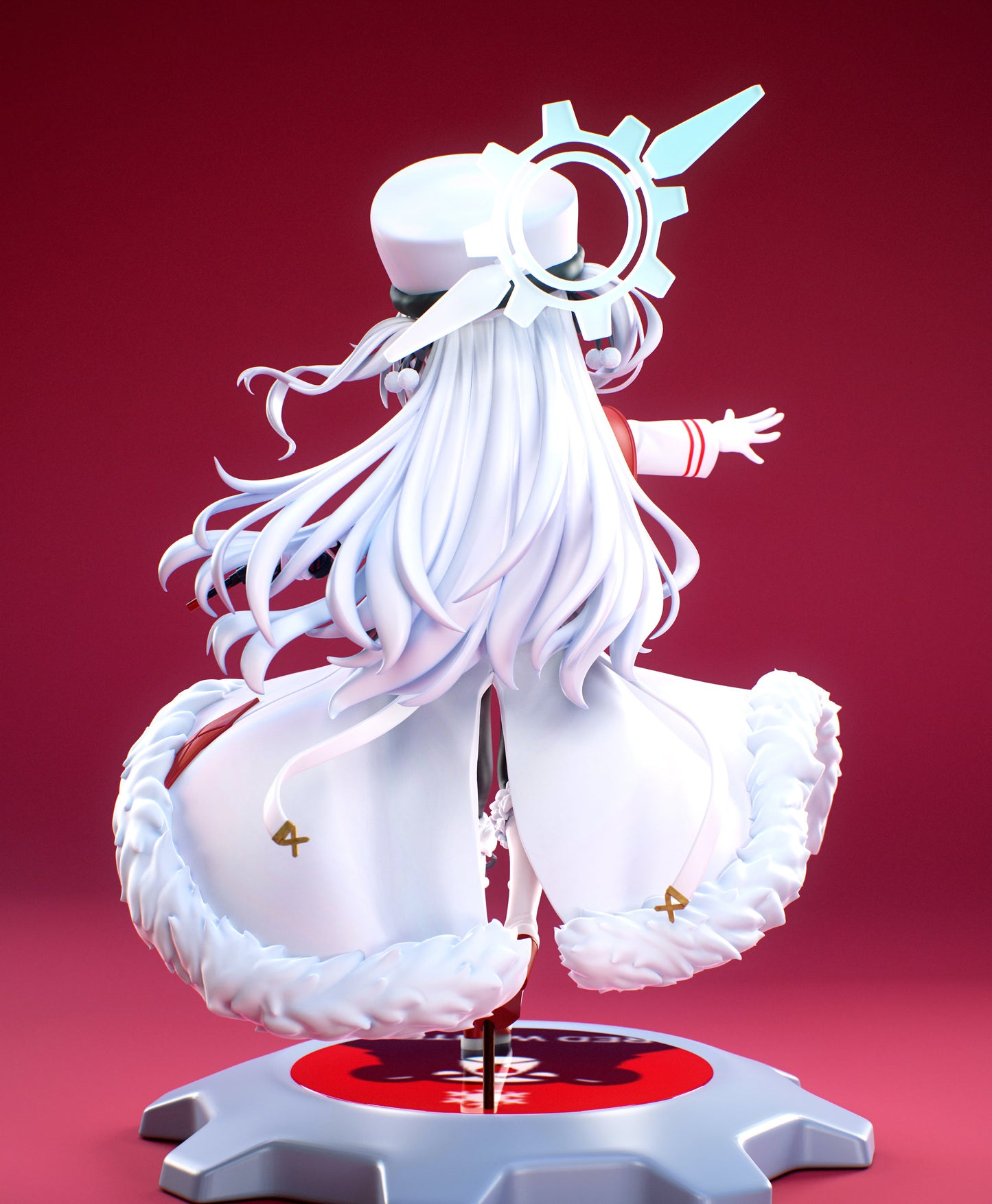 Pre-Supported Cherino STL - Blue Archive Figure