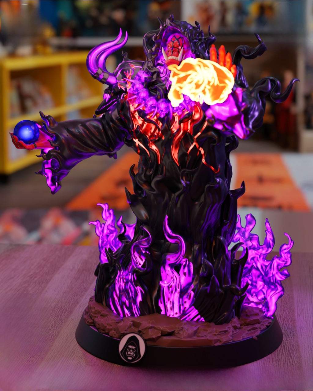 Tusk – Solo Leveling – STL 3D Print Files Full Body + Bust – Pre-Supported