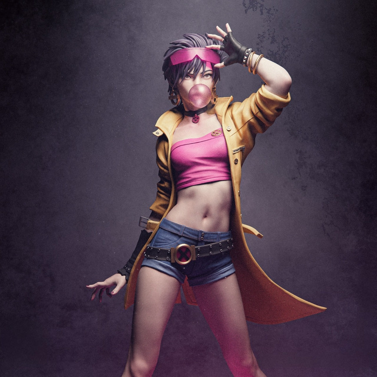 Jubilee (X-Men) 3D Print File: Mutant Firecracker STL - 1:4, 1:9, 1:12 Scale Options - Pre-Supported & Uncut - Vibrant Digital Collectible