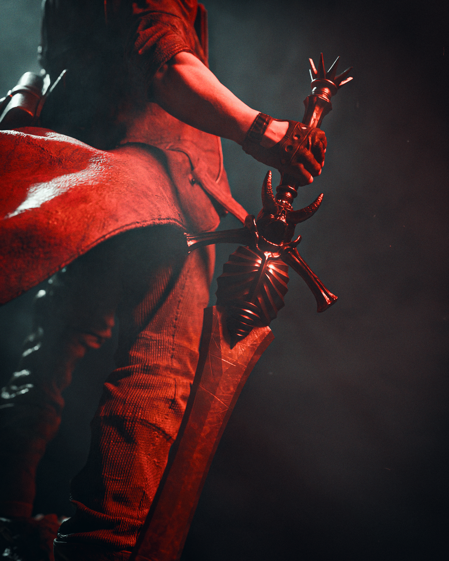 Dante 3D STL Printable Figure – Demon Hunter STL for Resin Printing (1/6 Pre-Supported, 1/9 Split & Uncut)
