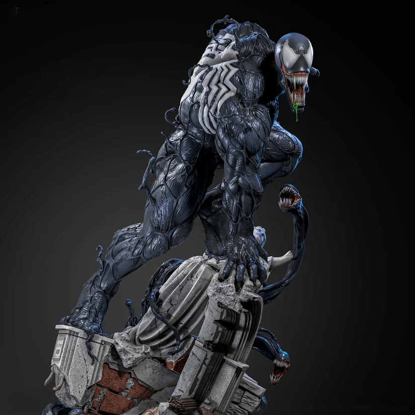 Embrace the Darkness: Venom STL Model from Marvel Comics!
