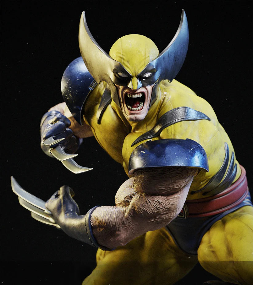 Wolverine - Logan | Pre-Supported High-Detail STL File for 3D Printing | Iconic Marvel Hero