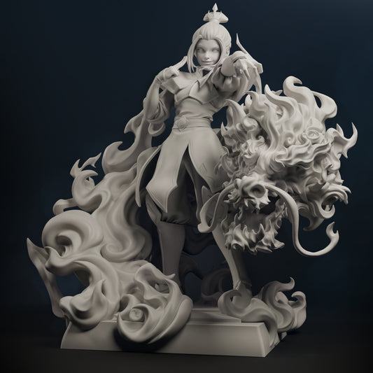 Azula Avatar: The Last Airbender STL for 3D Printing
