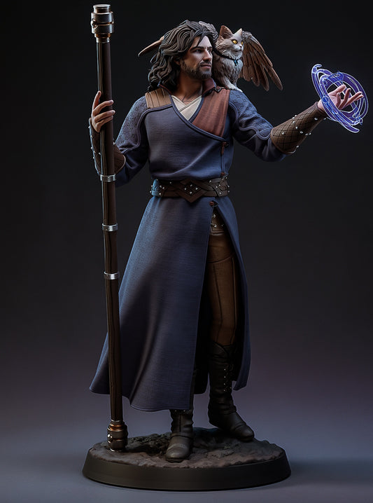 Gale (Baldur's Gate 3) 3D Print Model - Pre-Supported & Uncut STL/LYS