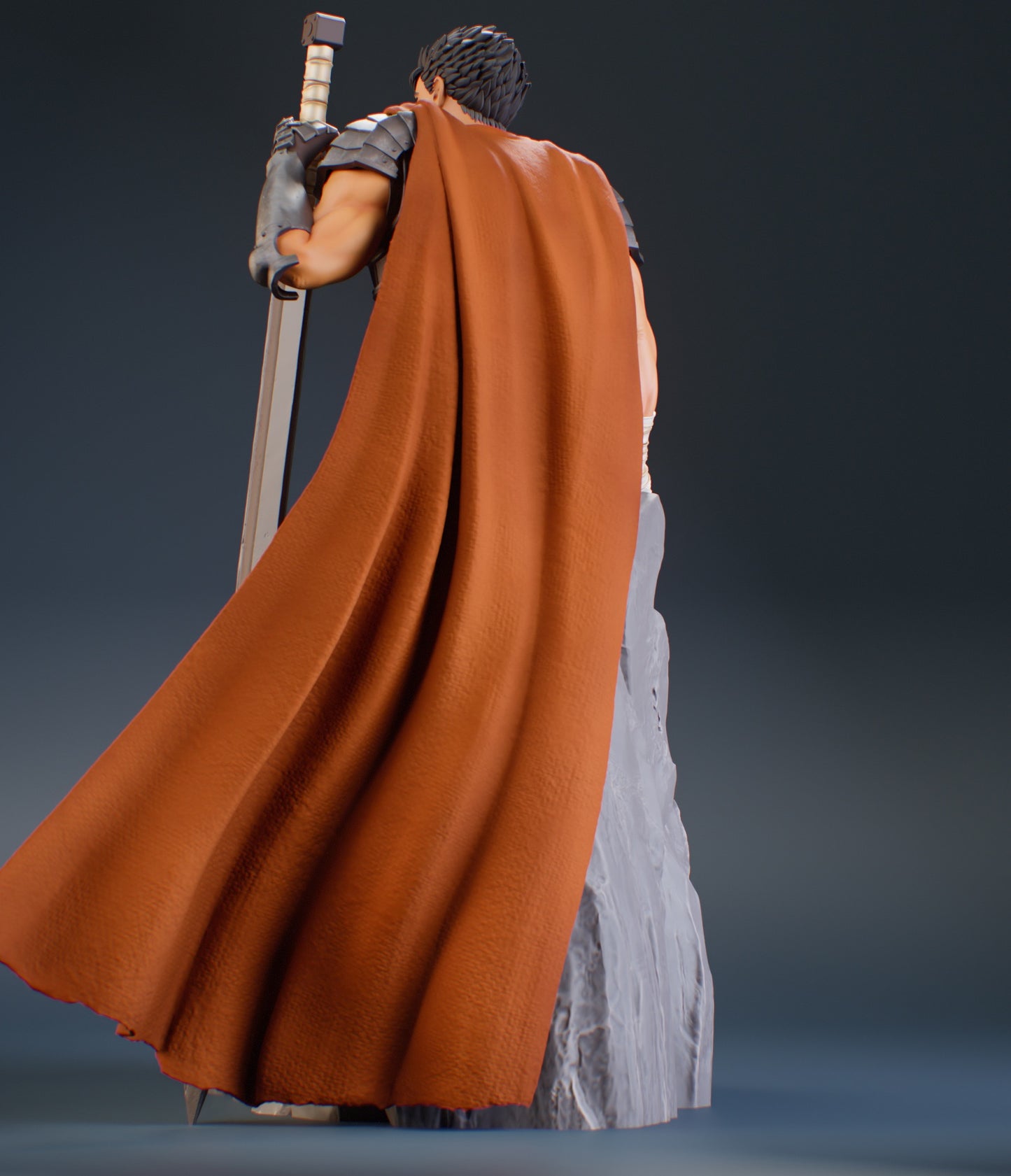 Guts - Berserk: Golden Age Arc | 1/8 Scale 3D STL Printable Model