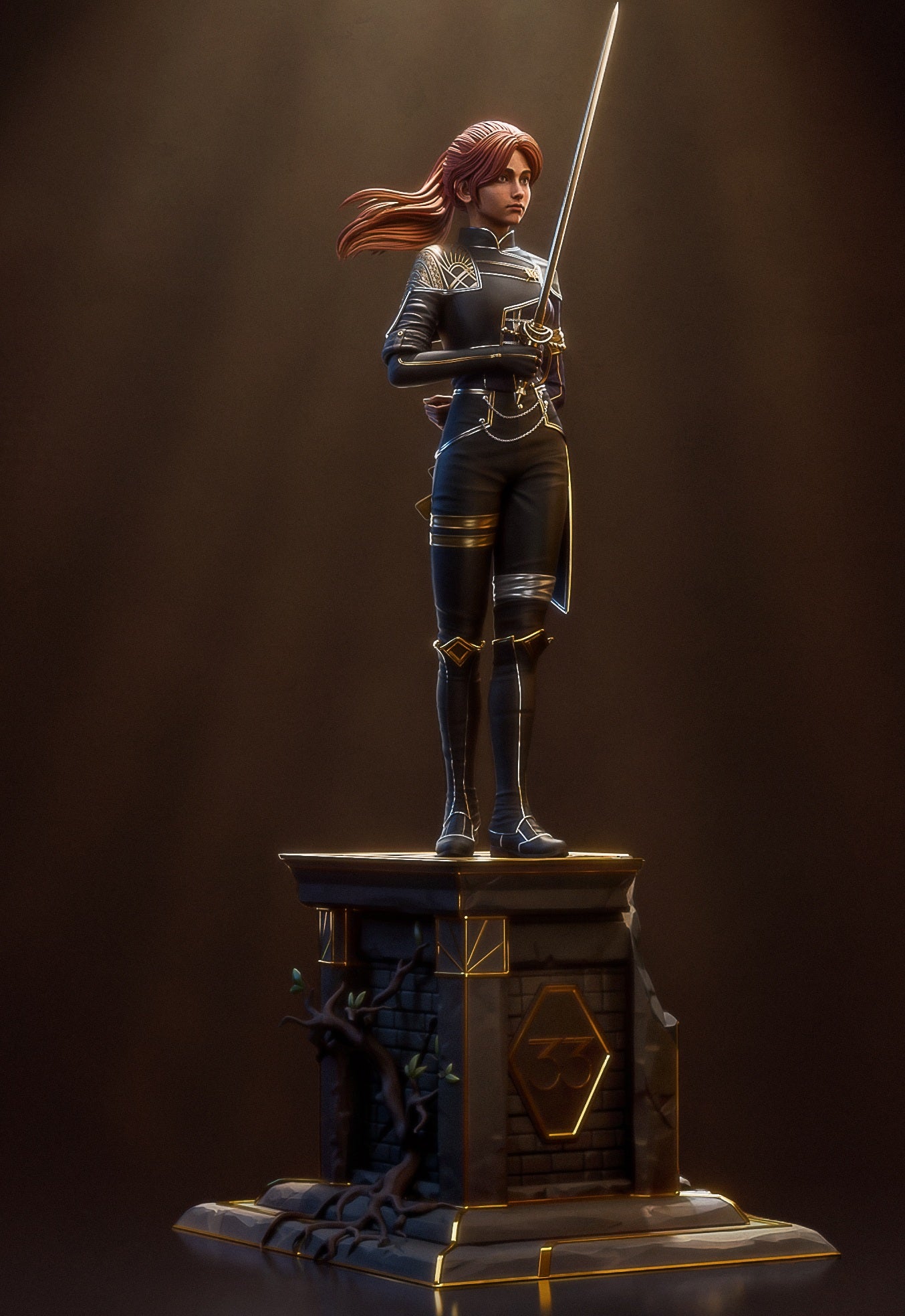Maelle (Clair Obscur: Expedition 33) 3D Print Model - Pre-Supported & Uncut STL/LYS