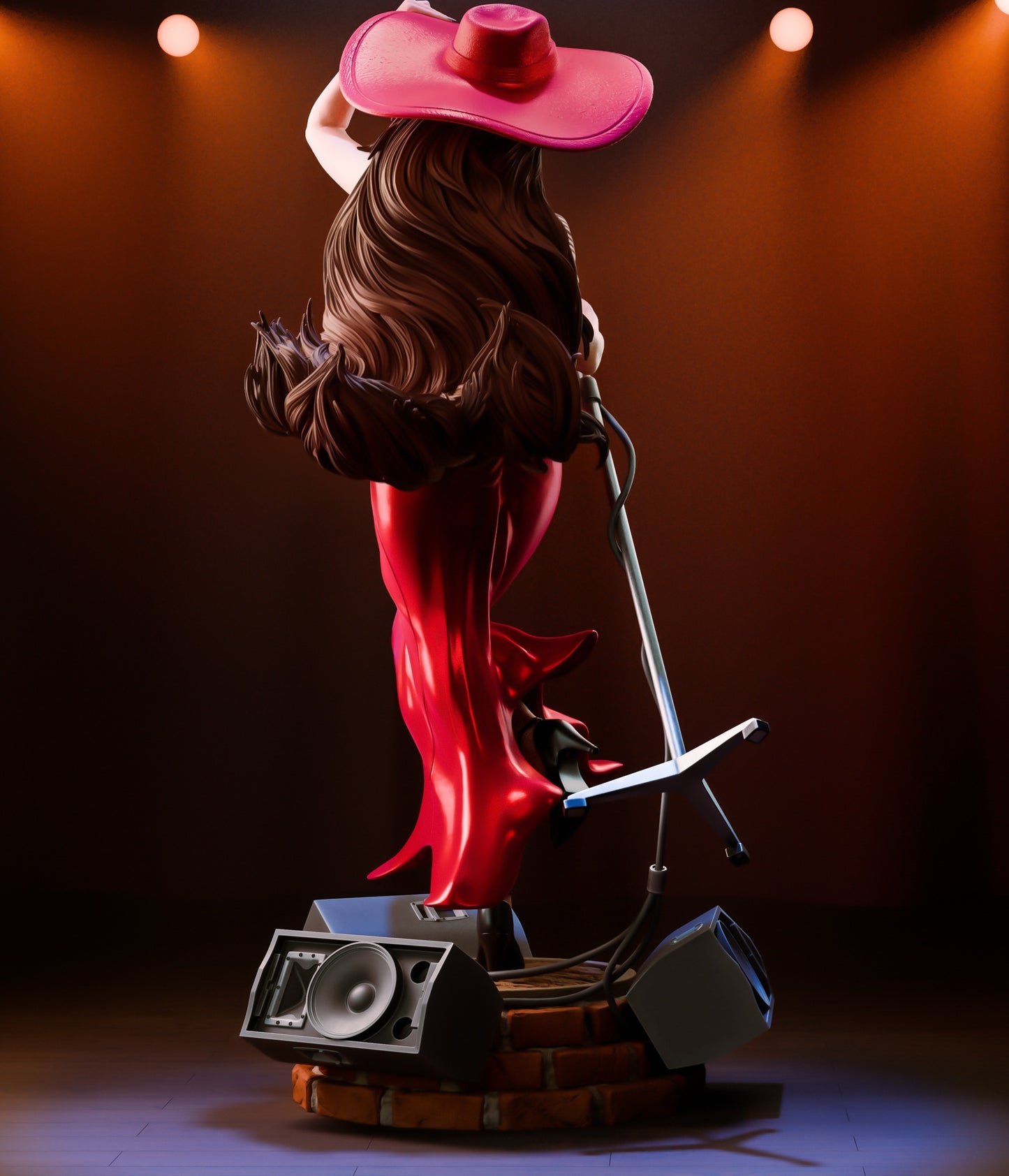 Pauline 3D STL File | Stylized Character 3D Print Model | 1/8 Scale Pre-Supported