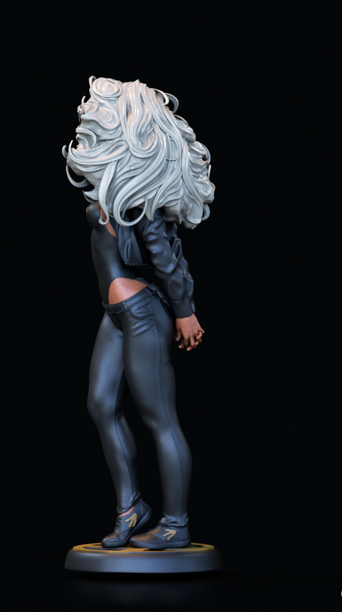 Storm (X-Men) 3D Print File: Elemental Goddess STL - 1:6, 1:12 Scale Options - Pre-Supported & Uncut - Majestic Digital Collectible