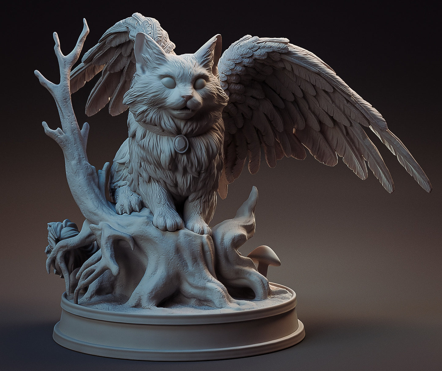 Tara (Gale's Tressym - Baldur's Gate 3) 3D Print Model - Pre-Supported & Uncut STL/LYS