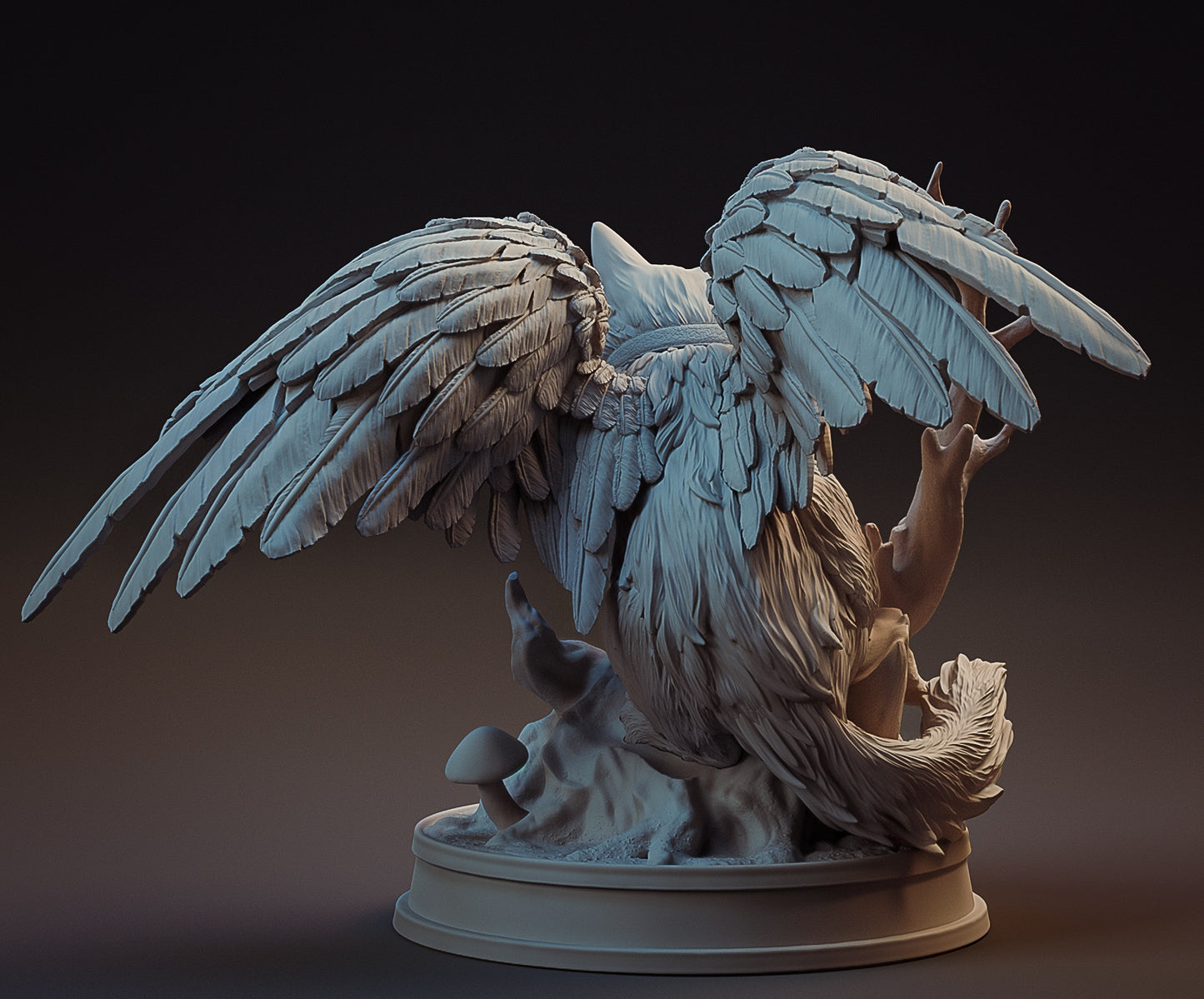 Tara (Gale's Tressym - Baldur's Gate 3) 3D Print Model - Pre-Supported & Uncut STL/LYS