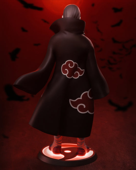 Itachi Uchiha – Anime 3D STL Statue | 1/6 Split, 1/6 Pre-Supported, 1/9 Split & 1/9 Uncut