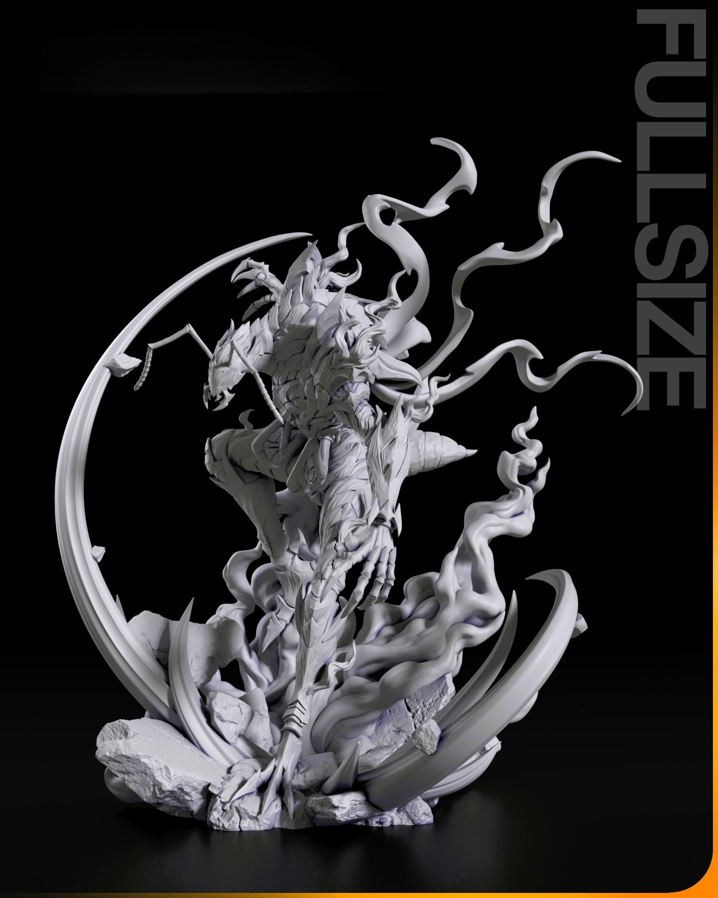 Shadow Beru – Solo Leveling STL Figure | Multiple Sizes & Versions Included