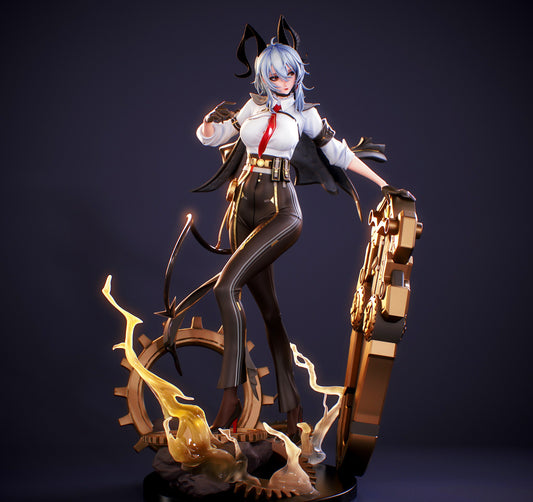 Zani V1 – 1/7 Scale Demon Girl STL Figure for 3D Printing (Digital Product)