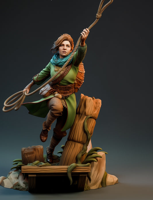 Zoe (Split Fiction) 3D Print Model - Pre-Supported & Uncut STL/LYS