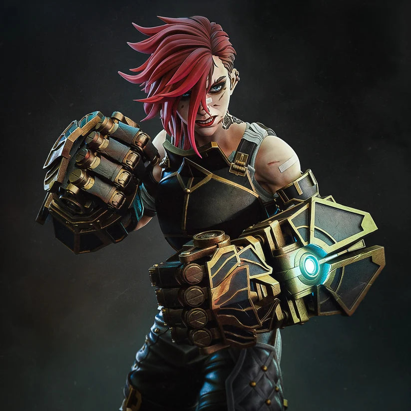 PreSupport-Vi Arcane League of Legends 3D Print File - Piltover Enforcer STL