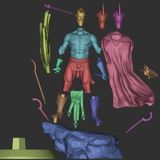 Pantheon STL Model: The Unbreakable Spear of the Targon!