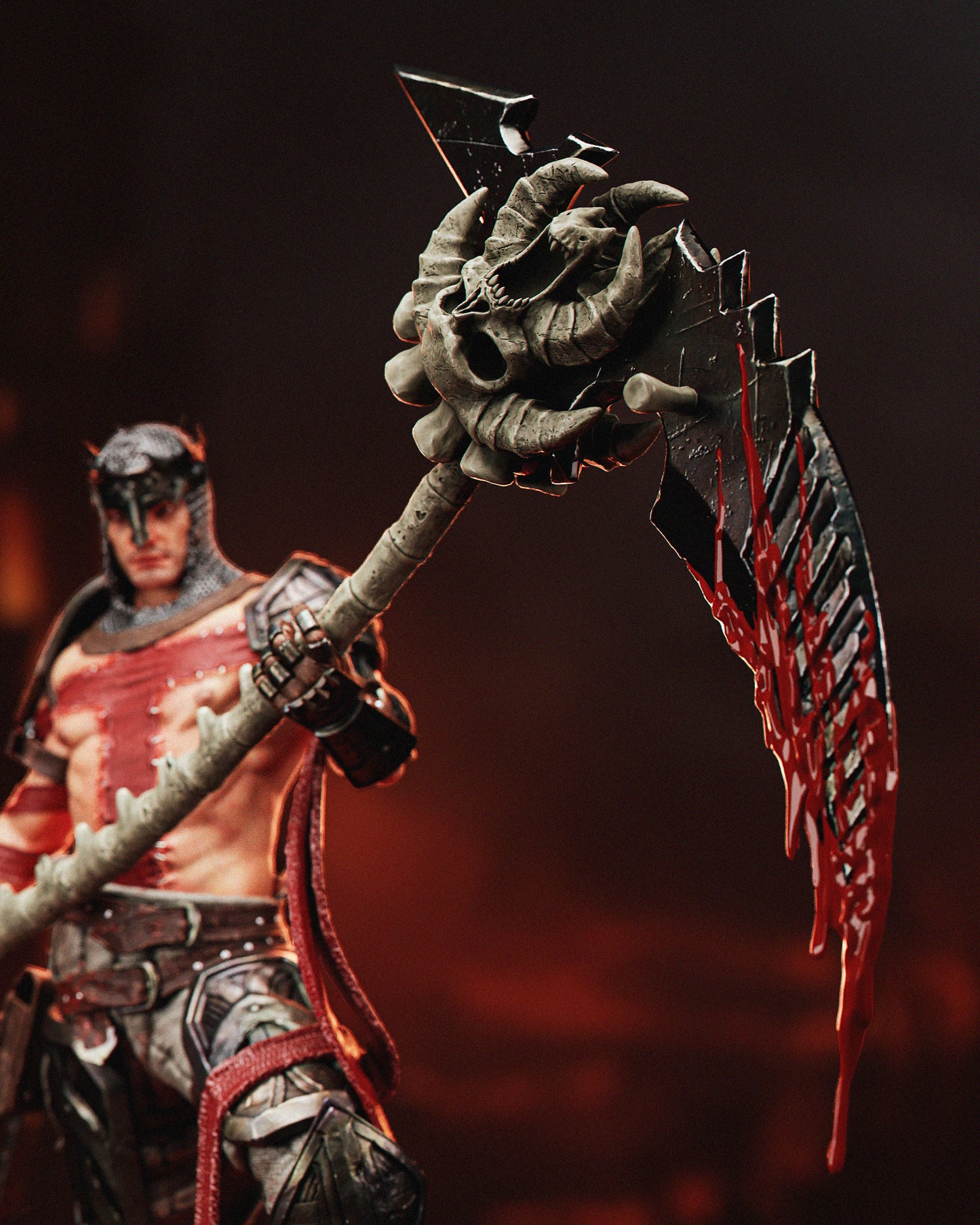 Dante Inferno – Dark Fantasy 3D STL Figure | 1/6 Split, 1/6 Pre-Supported, 1/9 Split & 1/9 Uncut
