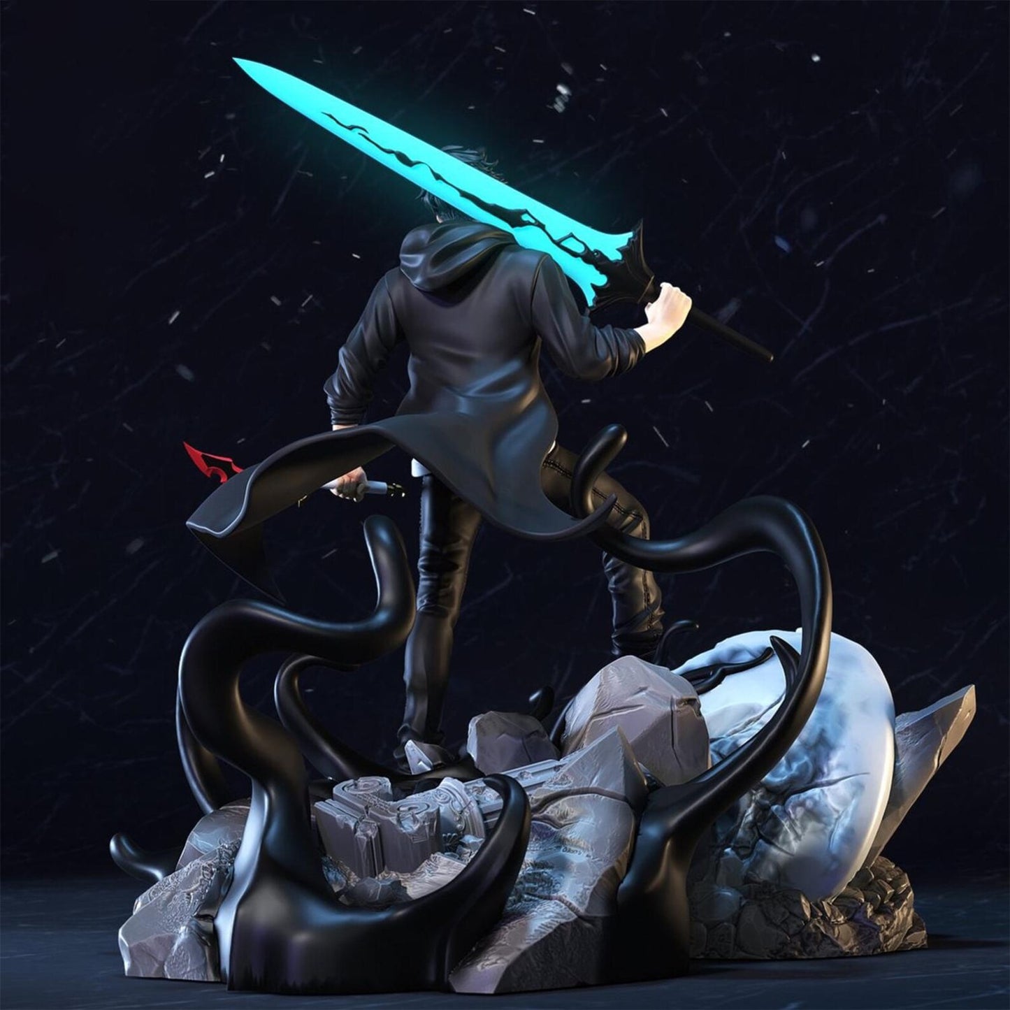 Sung Jin-Woo – Solo Leveling – STL 3D Print Figure