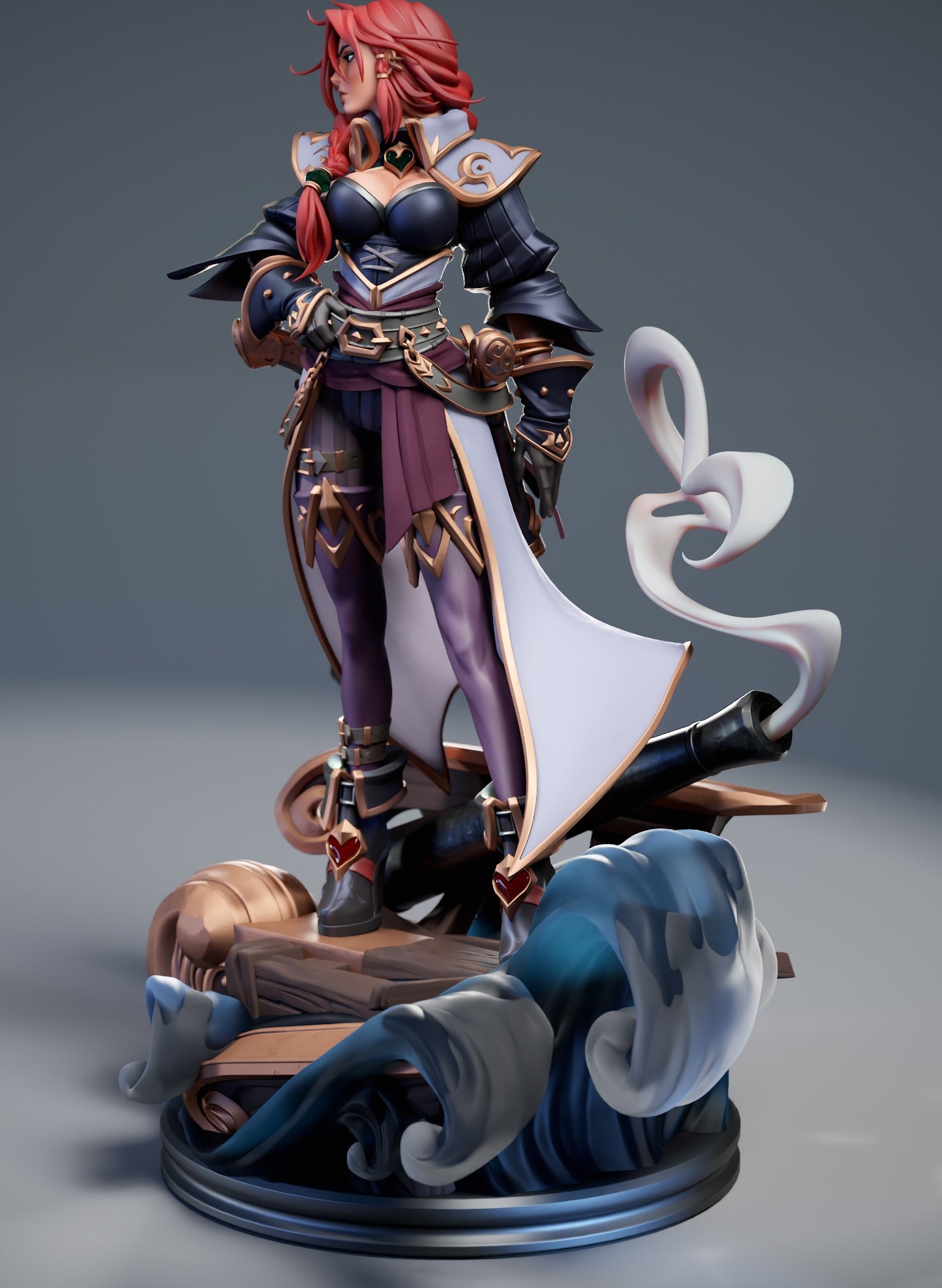 Miss Fortune 3D STL File | League of Legends 3D Print Model | Pre-Supported Figure