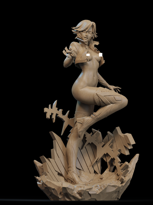 Luna Snow STL File – K-Pop NSFW | 1/6 & 1/9 Scale | Marvel Future Fight 3D Model